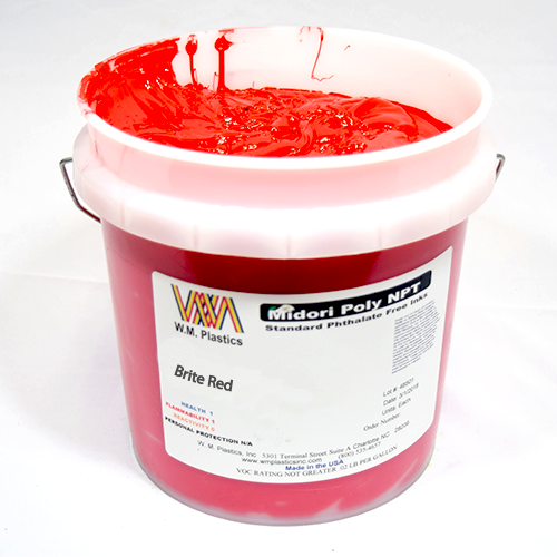 WM Plastics Brite Red AP