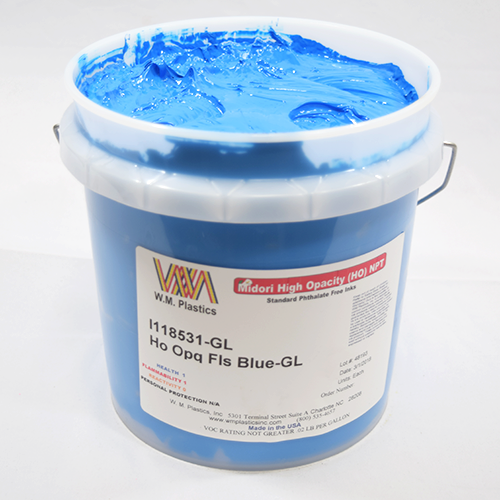 WM Plastics HO Opq Fls Blue