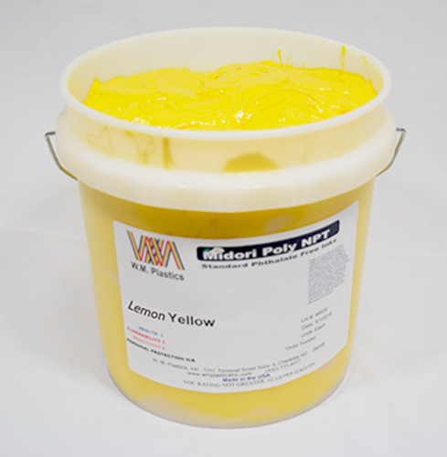 WM Plastics POLY Lemon Yellow