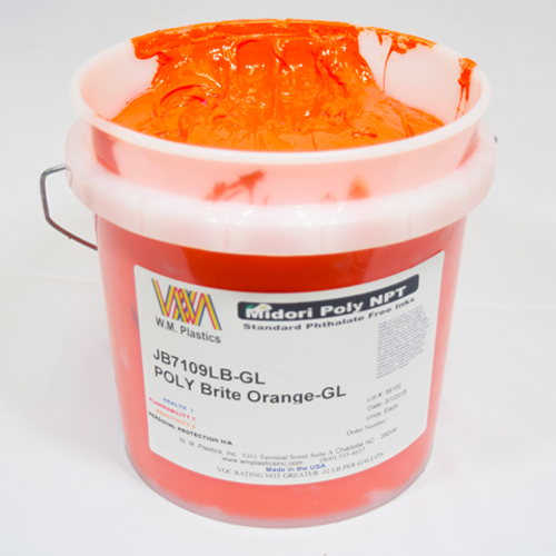 WM Plastics POLY Brite Orange